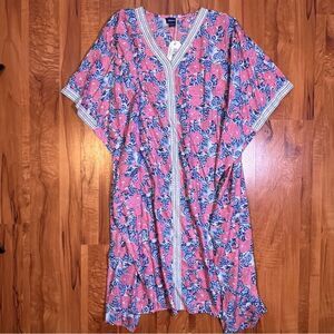 HAT Attack Cover up 🌺 pink floral 🌺 NWT 🌺 one size